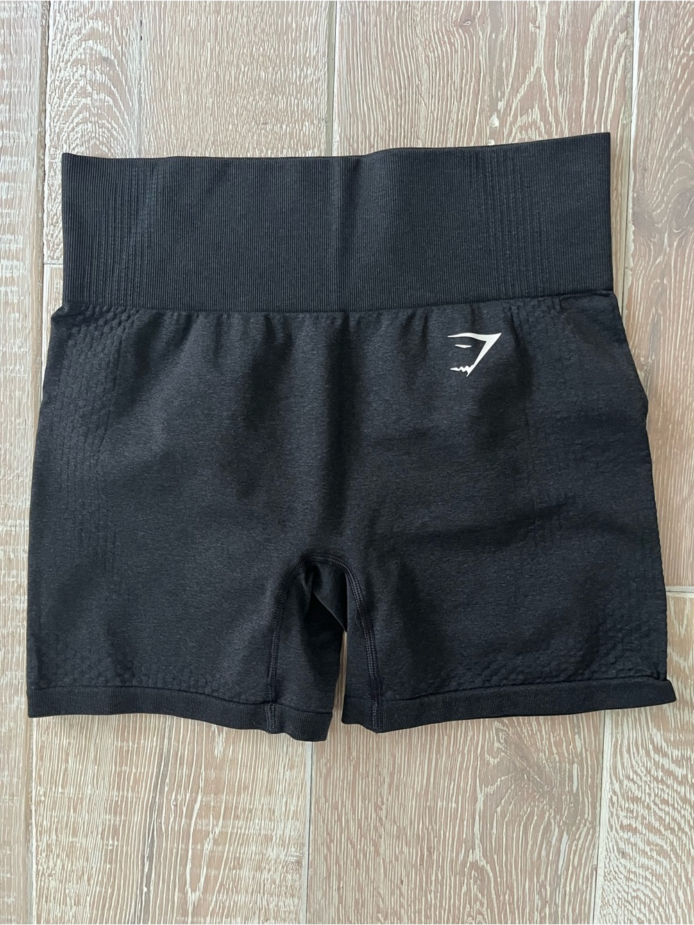 Gymshark Charcoal Grey High-Waist Seamless Training Shorts